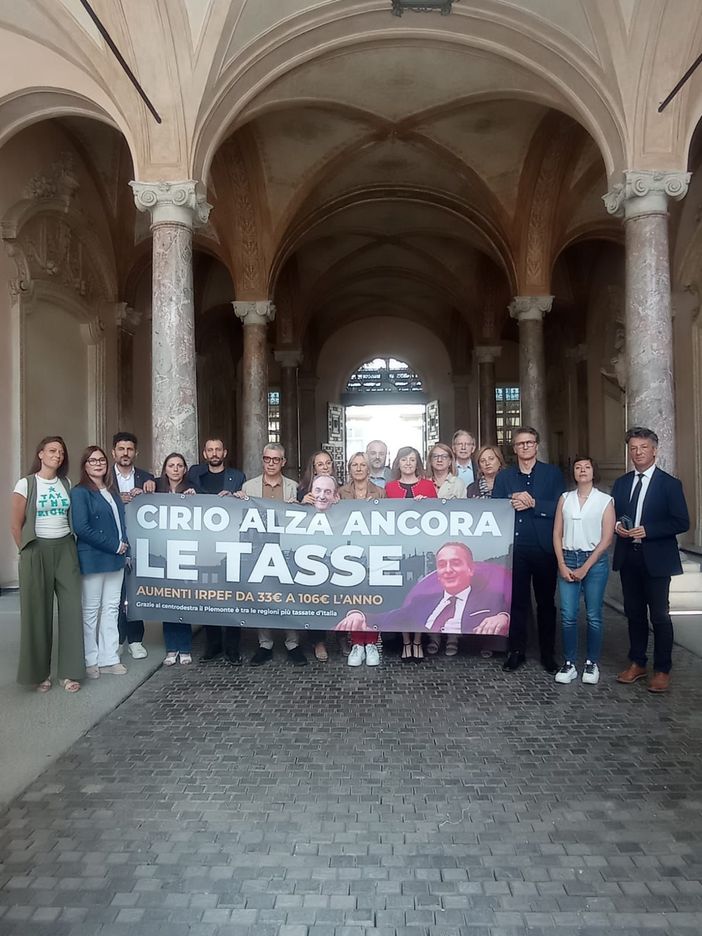 Regione: le opposizioni attaccano Cirio:  “Il blitz sull’Irpef è una vergogna e lui è il grande assente”