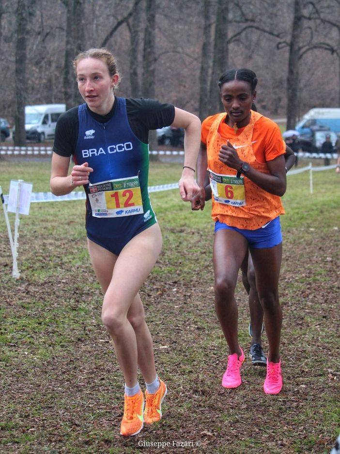 La morozzese Adele Roatta, terza nel Cross di Venaria La morozzese Adele Roatta, terza nel Cross di Venaria