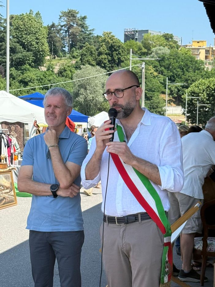 Il presidente della Provincia, Luca Robaldo