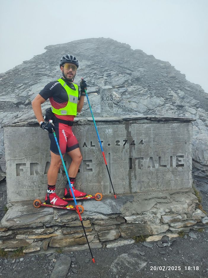 Un Tour de Skiroll per l'azzurro Lorenzo Romano