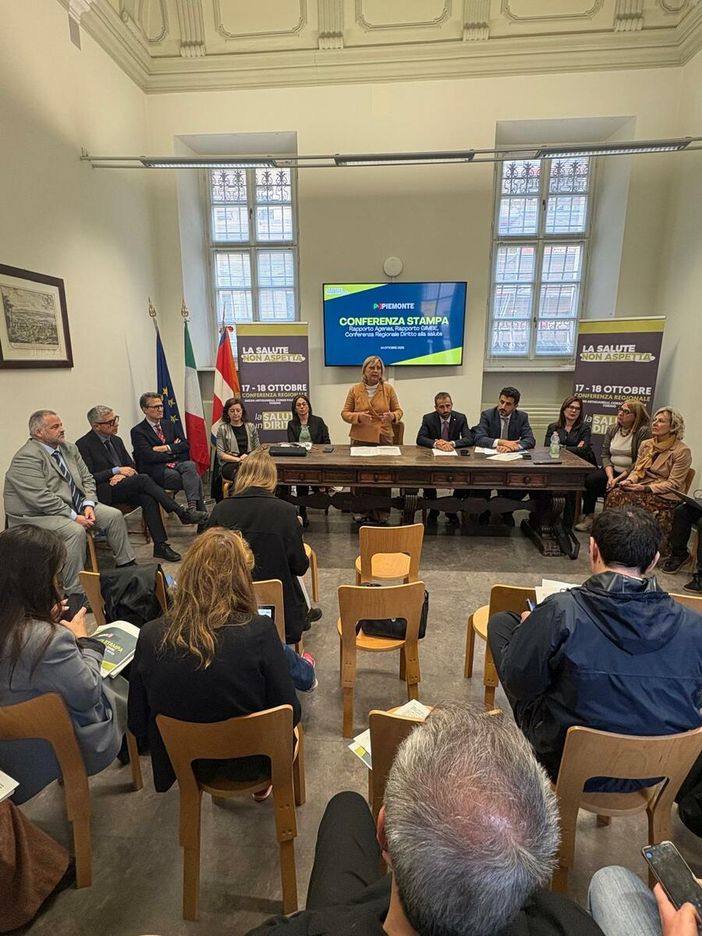 PD in conferenza stampa