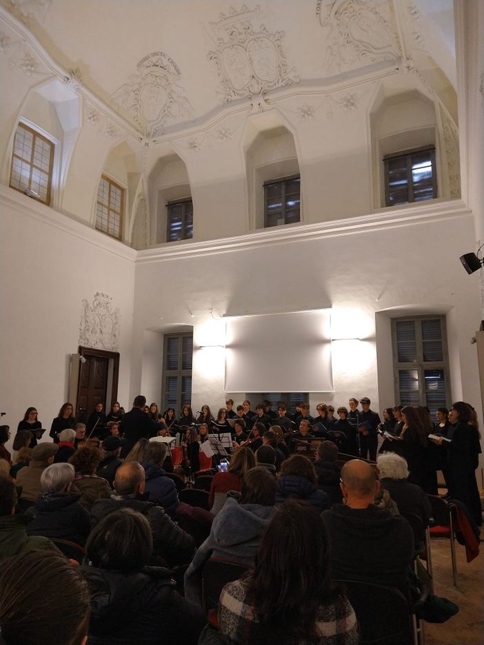 Prima tappa del “Tour di Natale 2022” del Liceo Musicale “da Vinci” di Alba