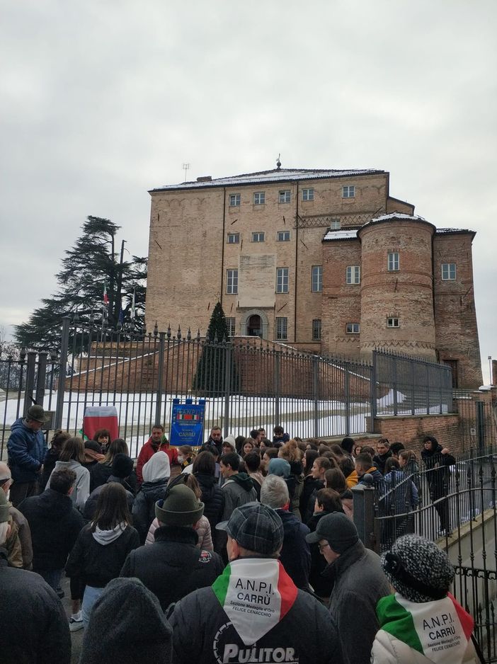 A Carrù una nuova lapide ricorda Giovanni Liri, partigiano monregalese ucciso a soli vent'anni [FOTO]