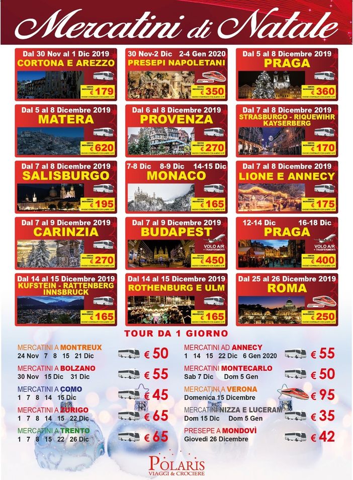 Novembre il mese giusto per viaggiare? Le proposte della Polaris Viaggi