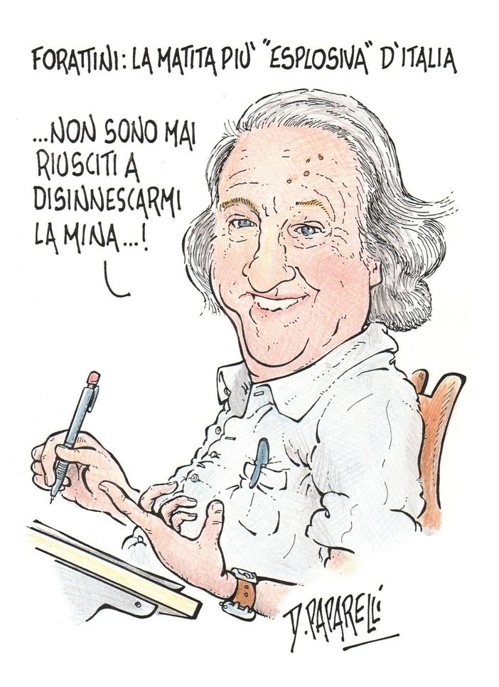 Addio a Giorgio Forattini, maestro della satira e padre di una generazione di vignettisti