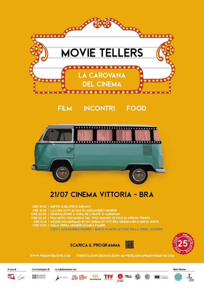 Bra: Movie Tellers, la carovana del cinema, fa tappa al multisala Vittoria Bra: Movie Tellers, la carovana del cinema, fa tappa al multisala Vittoria