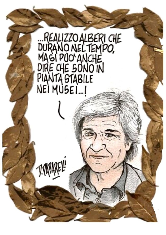 Giuseppe Penone, una carriera artistica... "in pianta stabile" nei musei
