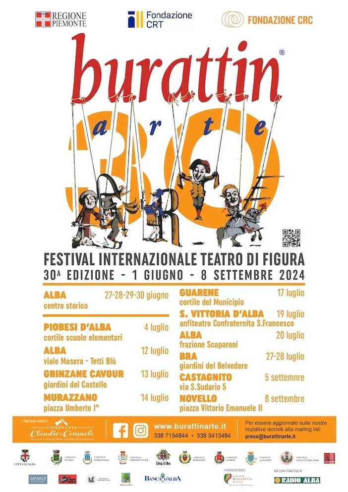 Burattinarte annuncia la 30esima edizione con due sorprendenti anteprime