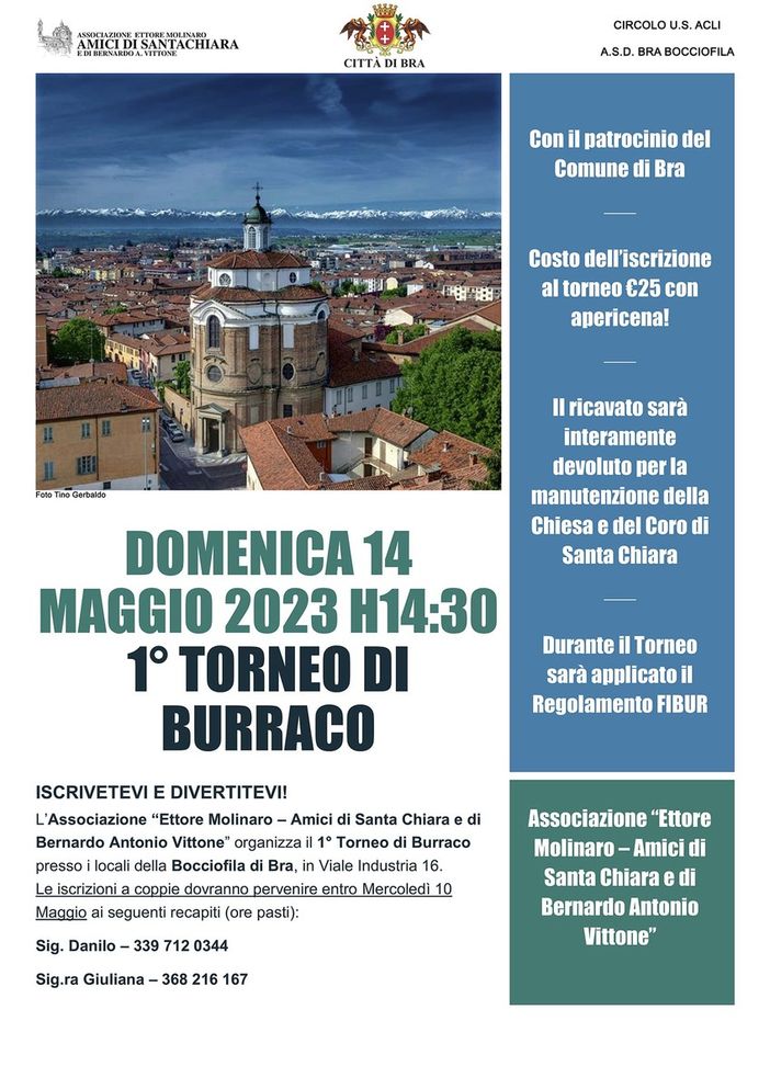 Bra, l'associazione Amici di S. Chiara si adopera per il gioiello Barocco di Bernardo Antonio Vittone
