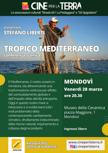 Conferenza scenica di Stefano Liberti a Mondovì