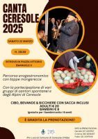 Annullato l'evento "Canta Ceresole 2025" di Ceresole d'Alba