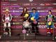 Da sinistra, sul podio, Robotta, Bruno e Barale