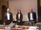 La neo presidente Sabrina Bertone con il presidente Ance Cuneo Gabriele Gazzano e il numero uno degli industriali cuneesi Mauro Gola