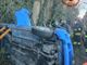 Auto sbanda e finisce fuori strada sulla provinciale 156 fra Savigliano e Termine di Villafalletto