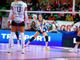 Lara Caravello impegnata in ricezione nel Derby delle bollicine del 14 novembre 2021 (credit Danilo Ninotto)