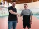 Il presidente della Granda Volley Academy Luca Di Giacomo e il nuovo responsabile tecnico Andres Delgado (credit Danilo Ninotto)
