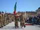 Venerdì l'avvicendamento alla guida della Reggimento. Nella foto d'archivio una manifestazione pubblica a Fossano