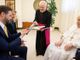 L'incontro di ieri  tra Papa Francesco e JD Vance (foto Vatican News)