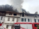 L'incendio in via San Carlo