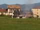 L'edificio interessato dall'incendio L'edificio interessato dall'incendio