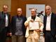 La consegna del premio a Tullio Pericoli