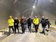Il sopralluogo di Rixi e Cirio al tunnel di Tenda