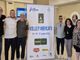 Cuneo Volley alla tre giorni di Bologna. Da sx: Dario Da Roit, Gabriele Costamagna, Paolo Brugiafreddo, Davide Bima, Silvia Canale e Stella Testa