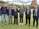 Calcio: il Bra ha ricevuto la visita del presidente Lega Pro Matteo Marani Calcio: il Bra ha ricevuto la visita del presidente Lega Pro Matteo Marani