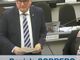 Il consigliere Sobrero in aula Il consigliere Sobrero in aula