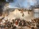 La distruzione del tempio di Gerusalemme, olio su tela di Francesco Hayez
