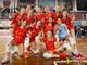 Il Mondovì Volley festeggia la vittoria contro il Bellusco (foto Cristiano Silvestri)
