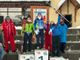 La premiazione del secondo Slalom femminile FIS-NJR disputato a Puy-Saint-Vincent La premiazione del secondo Slalom femminile FIS-NJR disputato a Puy-Saint-Vincent