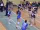 Una immagine del match tra Parella Torino e Mondovì Volley (ph. Luciano Pecchenino)