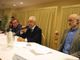 Antonino Zichichi con don Gianni Falco e Alberto Bosi