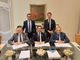 La firma dell'accordo "Sviluppo Impresa"