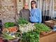Una produttrice del Mercato della Terra di Bra