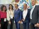 Chiara Bergadano e Daniela Ferrero di Langhe Experience con il presidente della Regione Piemonte Alberto Cirio, l’assessore regionale al Turismo Paolo Bongioanni e il direttore dell’Ente Turismo Langhe Monferrato Roero Bruno Bertero, nel corso della conferenza stampa Chiara Bergadano e Daniela Ferrero di Langhe Experience con il presidente della Regione Piemonte Alberto Cirio, l’assessore regionale al Turismo Paolo Bongioanni e il direttore dell’Ente Turismo Langhe Monferrato Roero Bruno Bertero, nel corso della conferenza stampa