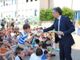 Il sindaco Bo premia gli studenti che hanno preso parte al Piedibus