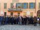 Il sindaco Carlo DAvico con la Protezione Civile di Cherasco. Il sindaco Carlo DAvico con la Protezione Civile di Cherasco.