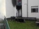 Le pareti annerite dal fumo dopo l'incendio nel condominio di via Sobrero, a Bra