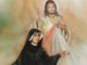 In foto l’immagine di Gesù misericordioso e santa Faustina Kowalska