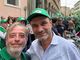 Il direttore provinciale Varrone con il presidente nazionale Fini alla manifestazione del 26 ottobre