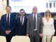 Da sinistra: il direttore ACA Fabrizio Pace, il sindaco di Alba Alberto Gatto, il presidente CCIAA di Cuneo Luca Crosetto e Liliana Allena Da sinistra: il direttore ACA Fabrizio Pace, il sindaco di Alba Alberto Gatto, il presidente CCIAA di Cuneo Luca Crosetto e Liliana Allena