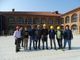 Foto di gruppo con il presidente Robaldo, il sindaco Fogliato, progettisti e tecnici
