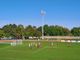 Un calcio di punizione del Saluzzo Un calcio di punizione del Saluzzo