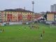 Un calcio di punizione del Cuneo Un calcio di punizione del Cuneo