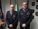 Da sinistra il comandante Davide Detoma e il vice Sergio Mussetto