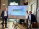 L'illustrazione del progetto a luglio 2025 con l'on. Costa, il sindaco Robaldo e l'igegner Gemelli di ANAS L'illustrazione del progetto a luglio 2025 con l'on. Costa, il sindaco Robaldo e l'igegner Gemelli di ANAS