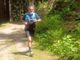 Elio Giubergia mentre si allena per il Bisalta Trail