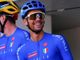 Matteo Sobrero in maglia azzurra